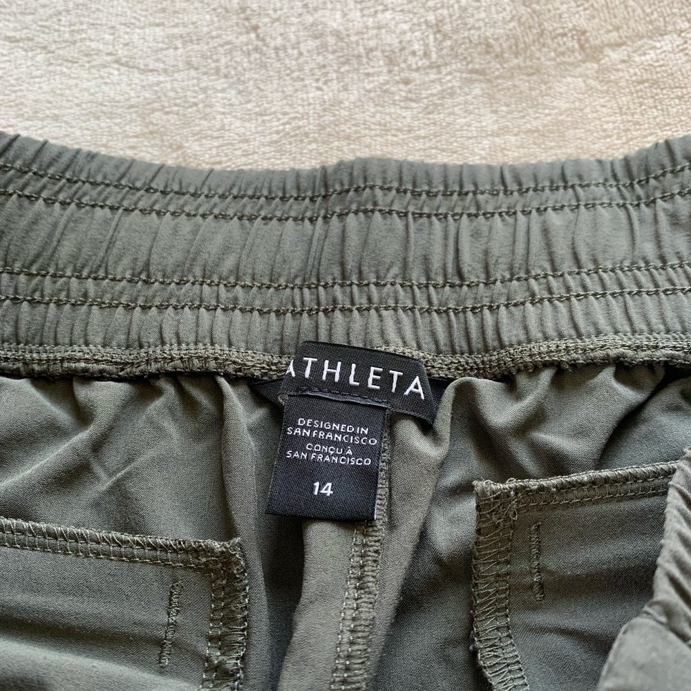 Athleta Plus size 14 The Brooklyn Jogger Pants in Dark Green - Picture 9 of 11